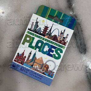 3/$12 💥🆕 Outset Media "This, That & Everything Places" Trivia Card Game | 6698